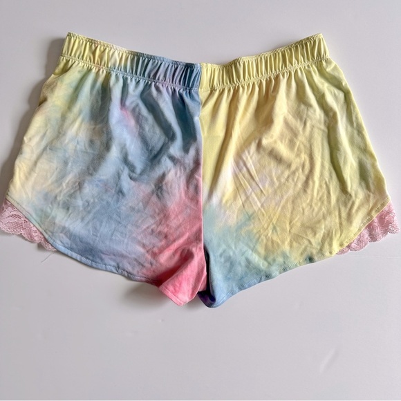 Colorful Tie-Dye Shorts Pajama Set, Women’s Size: Small - Picture 8 of 9